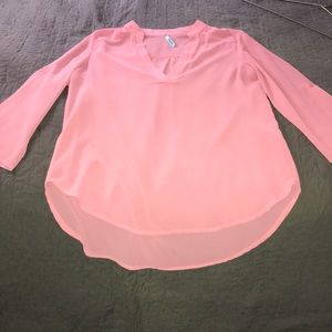 Pink blouse